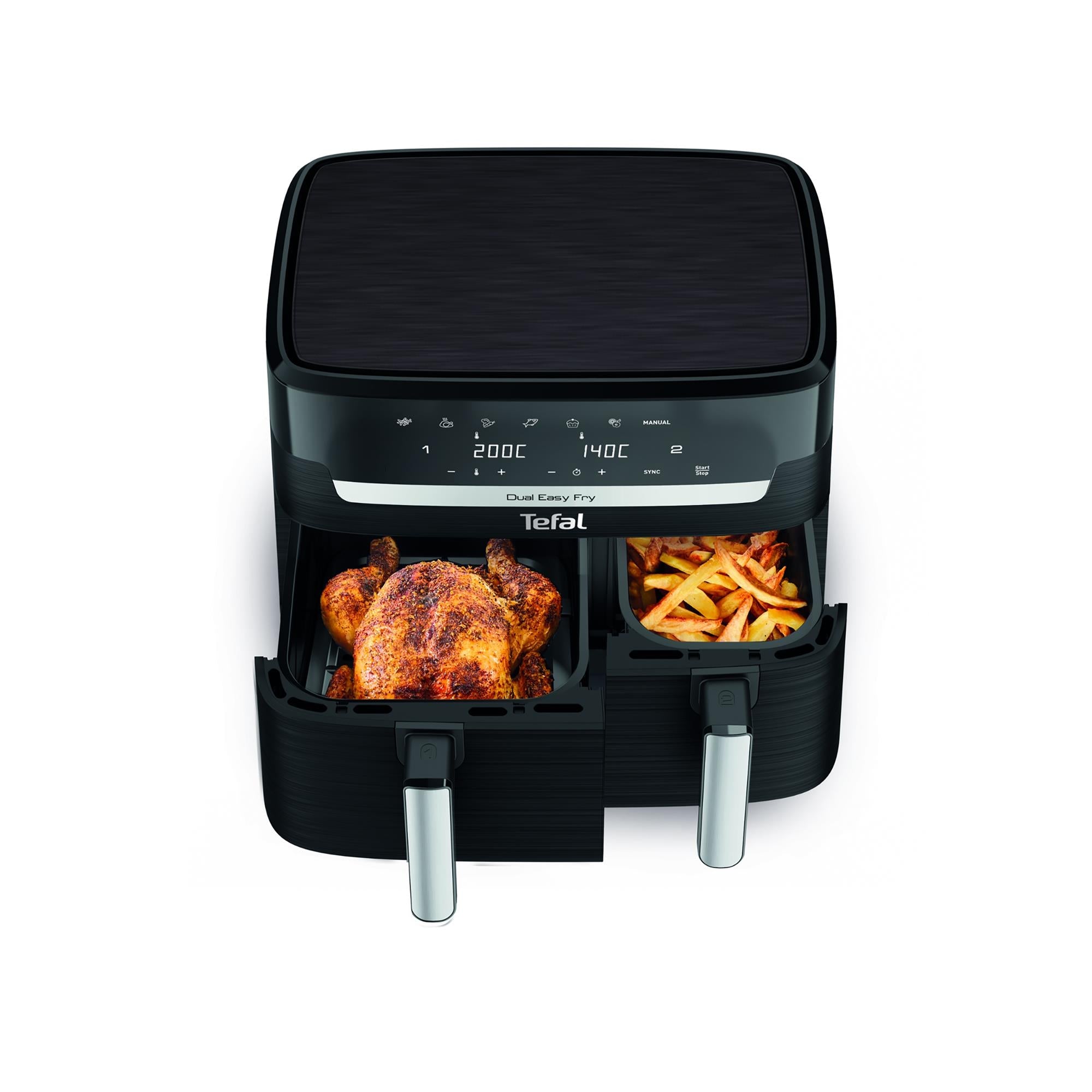 Tefal Dual Easy Fry Essential 8.3L Air Fryer (Black)