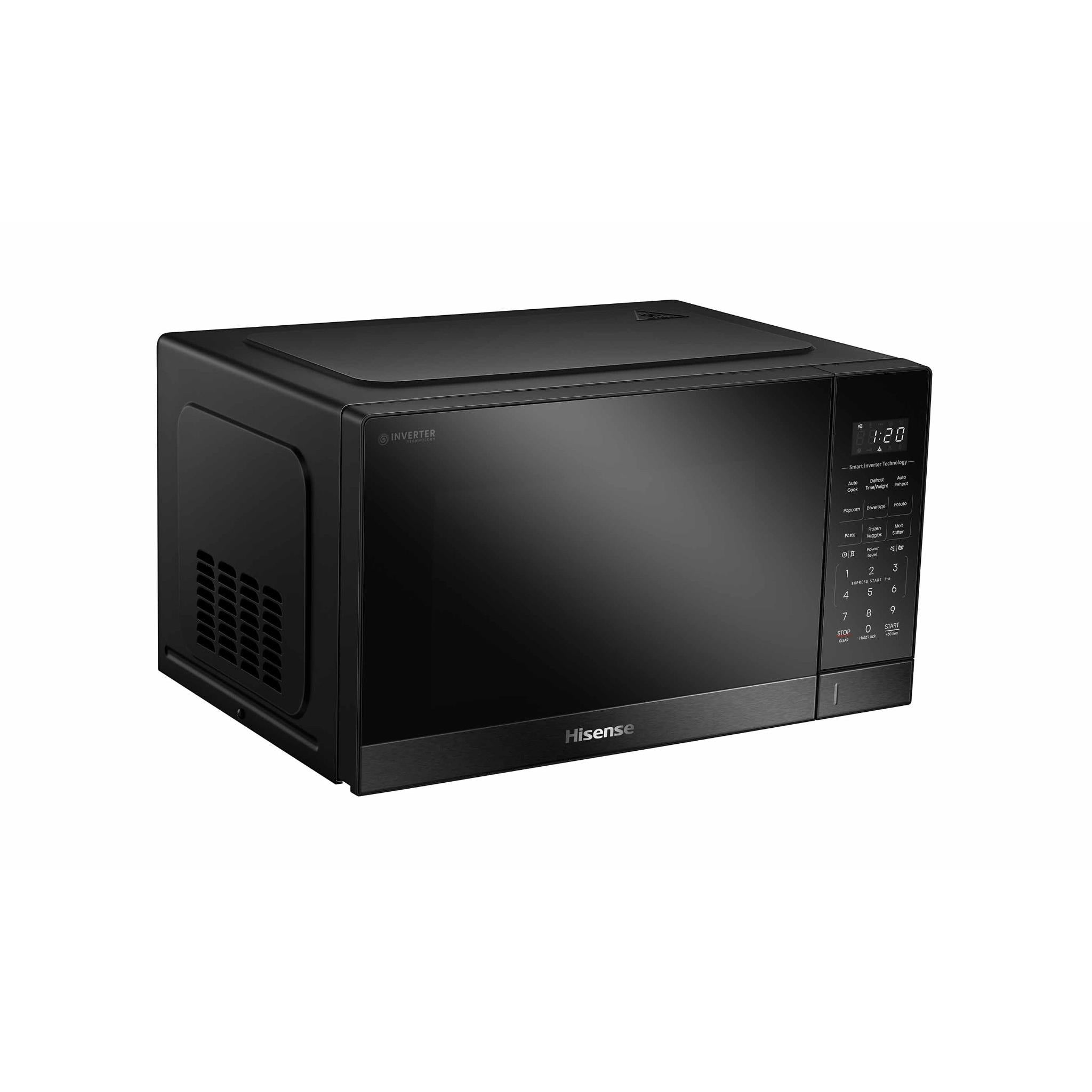 Hisense 34L 1100W Inverter Microwave (Dark Stainless)