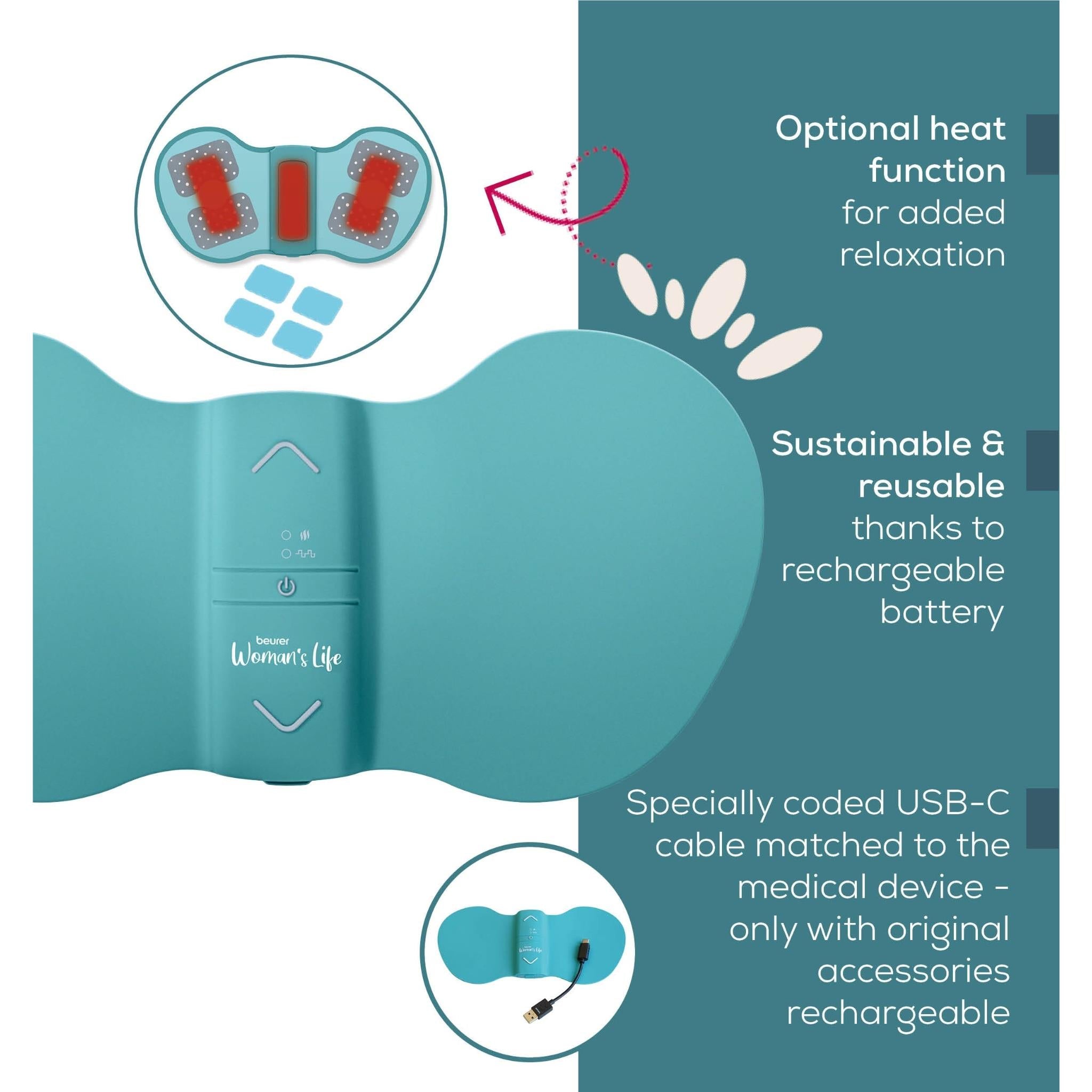 Beurer EM55 Menstrual Relax Plus