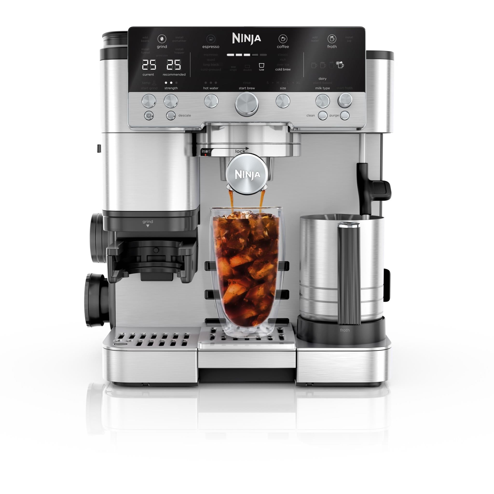 Ninja Luxe Café Espresso Machine (Stainless Steel)