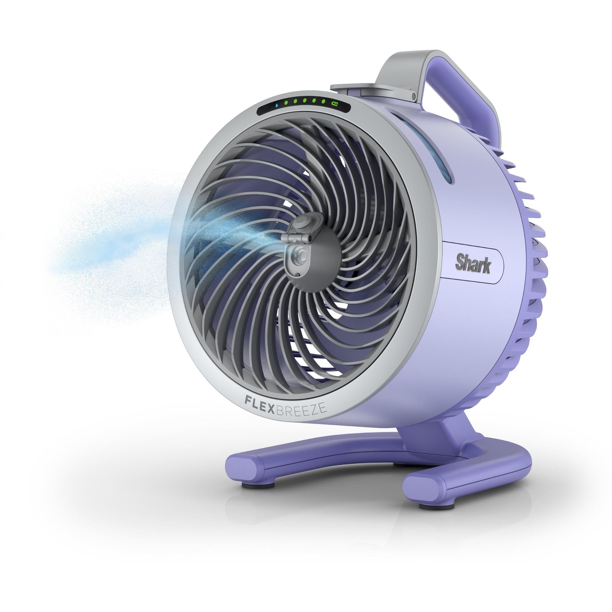 Shark FlexBreeze HydroGo Misting Portable Fan (Lilac)