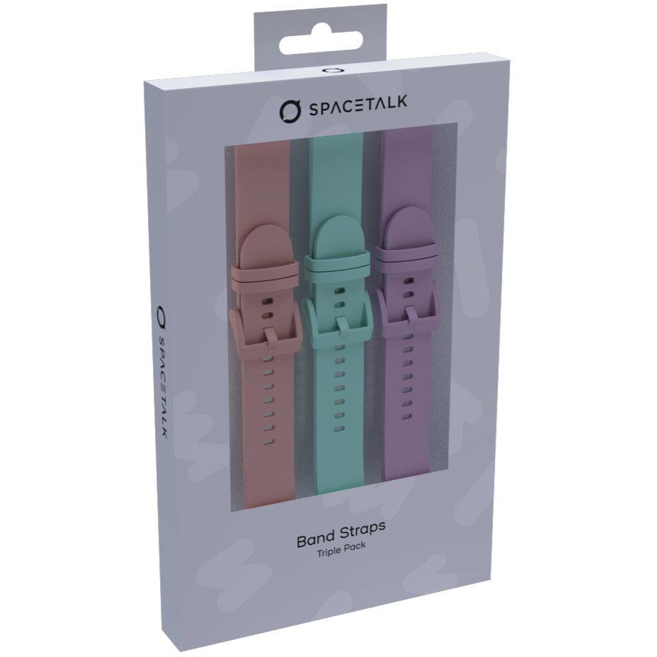 SPACETALK Adventurer 2 / Loop Band Strap [3 Pack] (Arctic/Lilac/Candy)