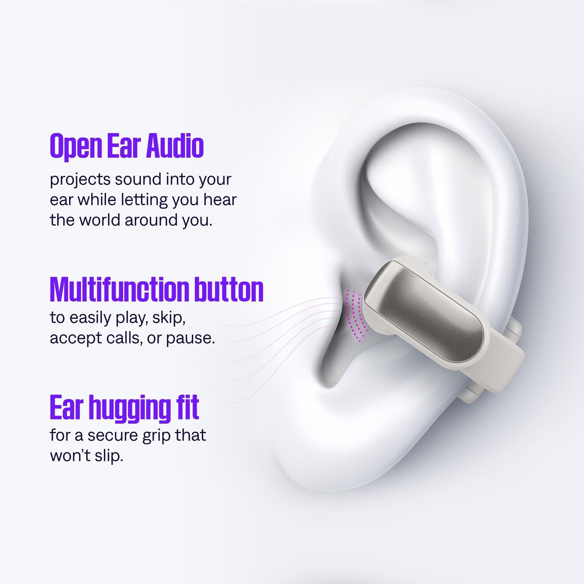 Bose Ultra Open Earbuds (Midnight Violet)