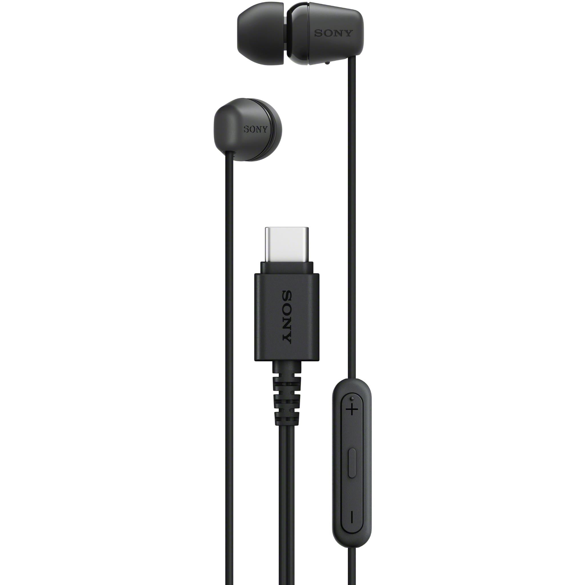 Sony IER-EX15C In-ear Headphones with USB-C (Black)