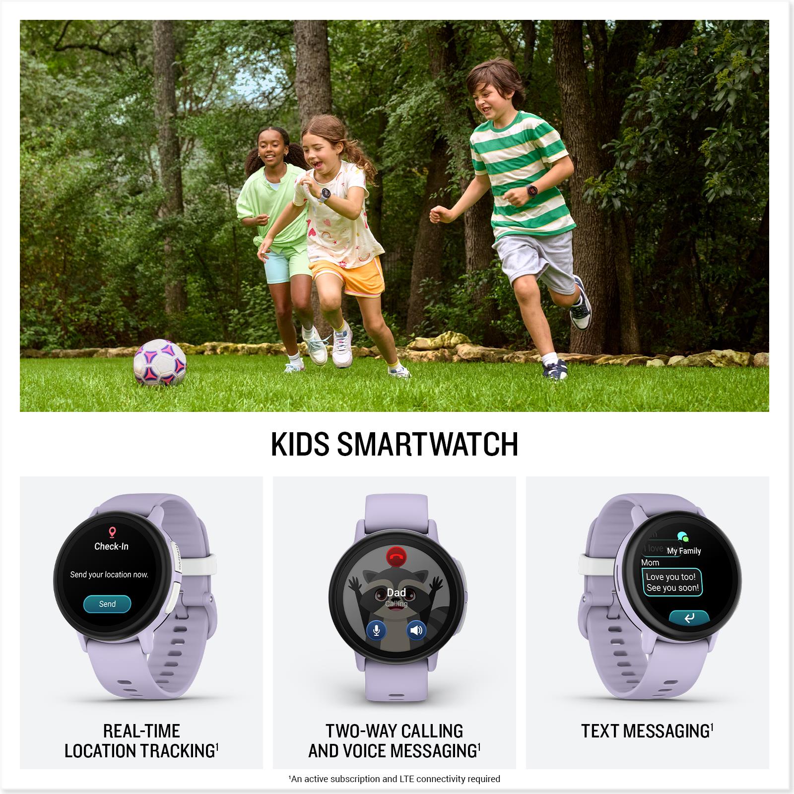 Garmin Bounce 2 Kids Smartwatch (Light Purple)