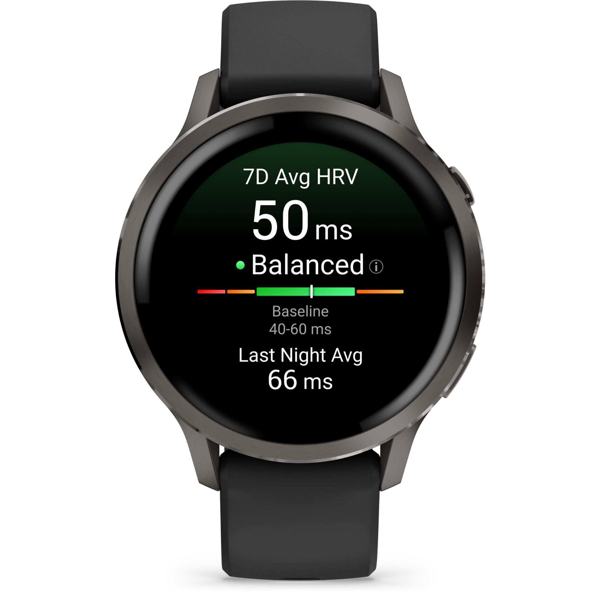 Garmin Venu 4 41mm Smartwatch (Slate with Black Band)