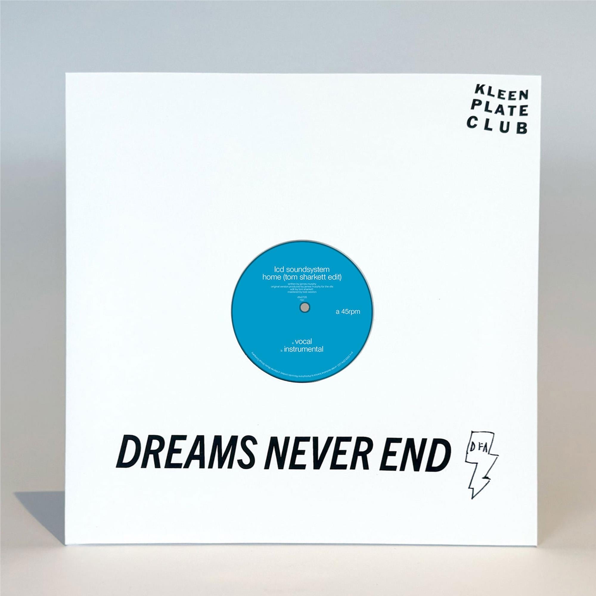 Home (Tom Sharkett Edit) (12 Inch Single Vinyl) - By: Lcd Soundsystem