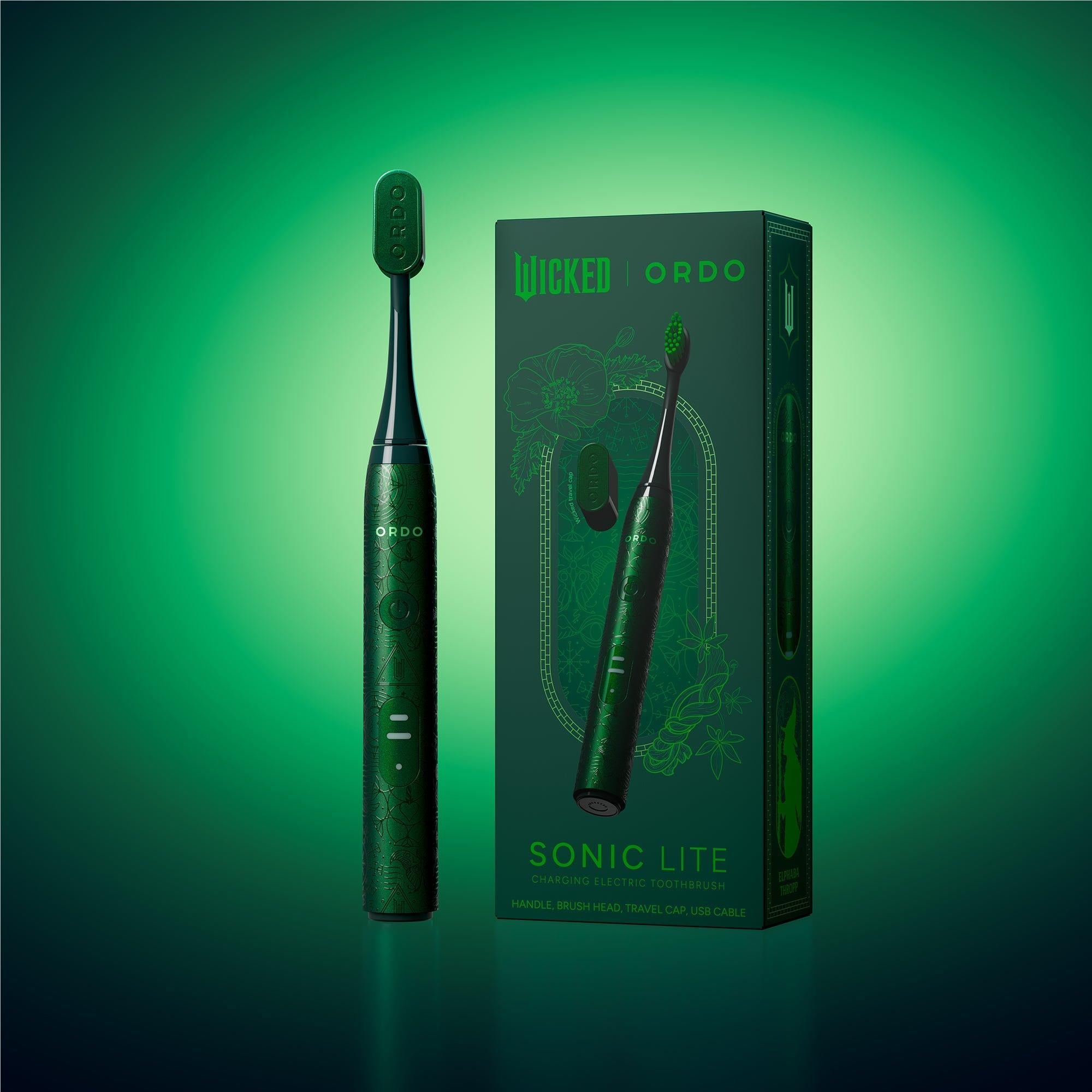 Ordo Sonic Lite Electric Toothbrush (Wicked - Elphaba Thropp)