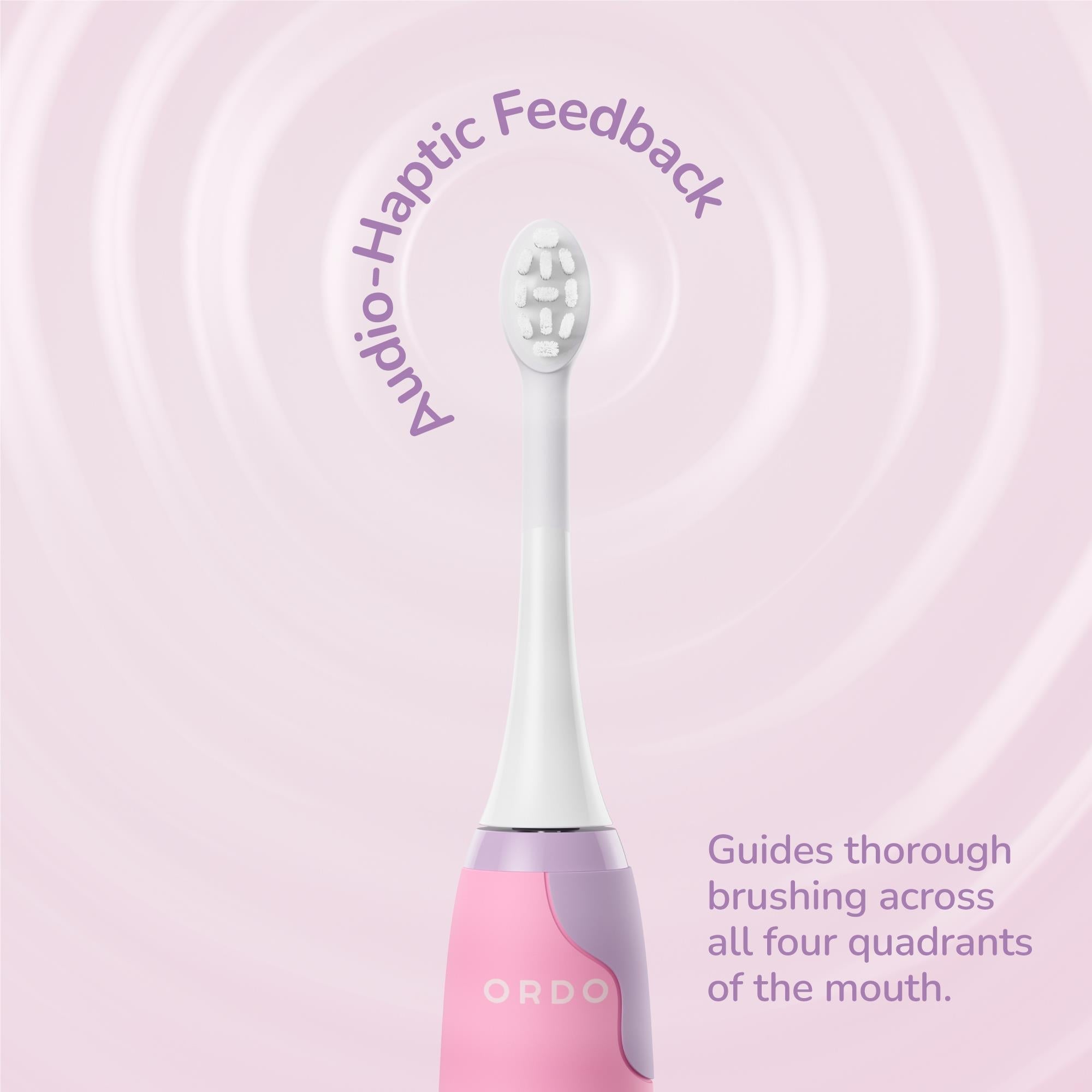 Ordo Sonic Kids Squishmallows Rechargeable Electric Toothbrush (Squish Patty)