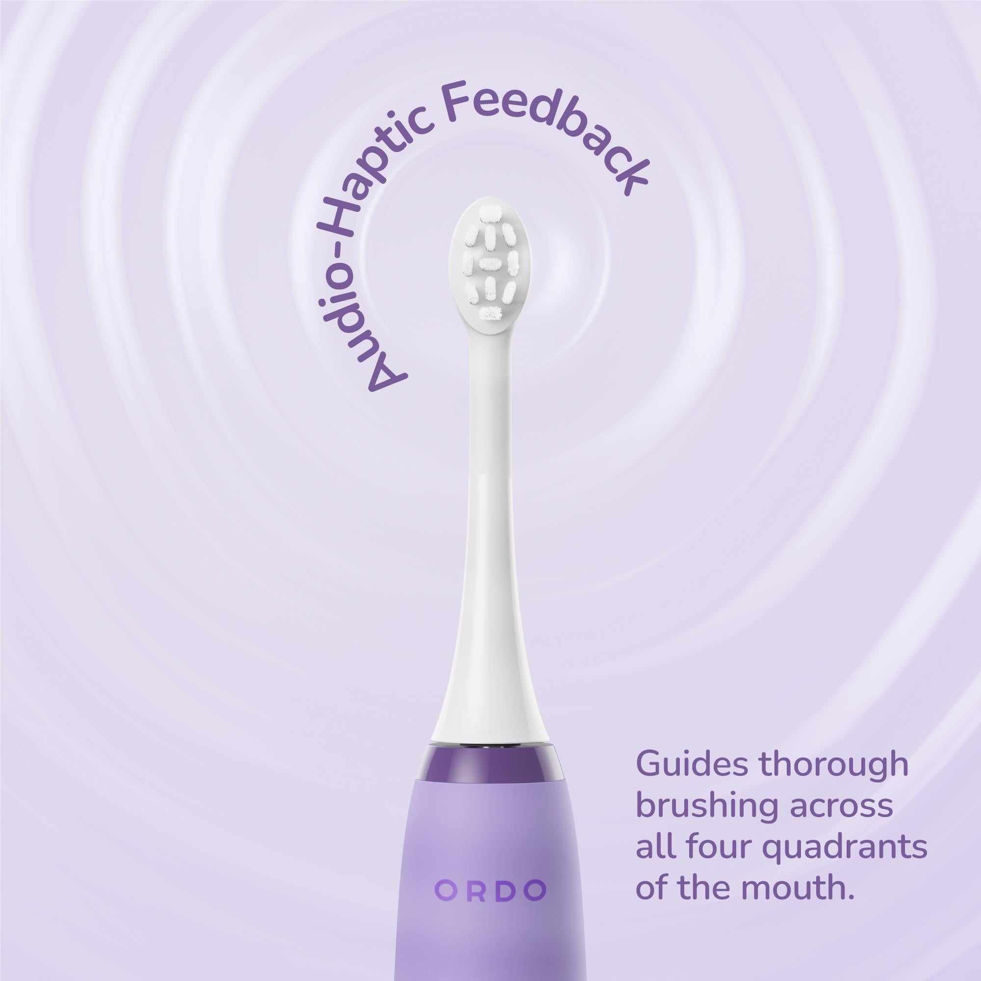 Ordo Sonic Kids Squishmallows Rechargeable Electric Toothbrush (Squish Zumirez)