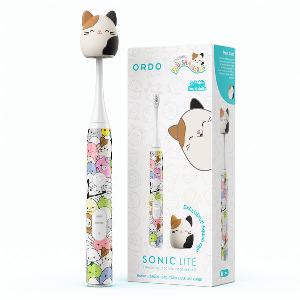 Ordo Sonic Squishmallows Rechargeable Electric Toothbrush (Squishmallows Cam & Squad)