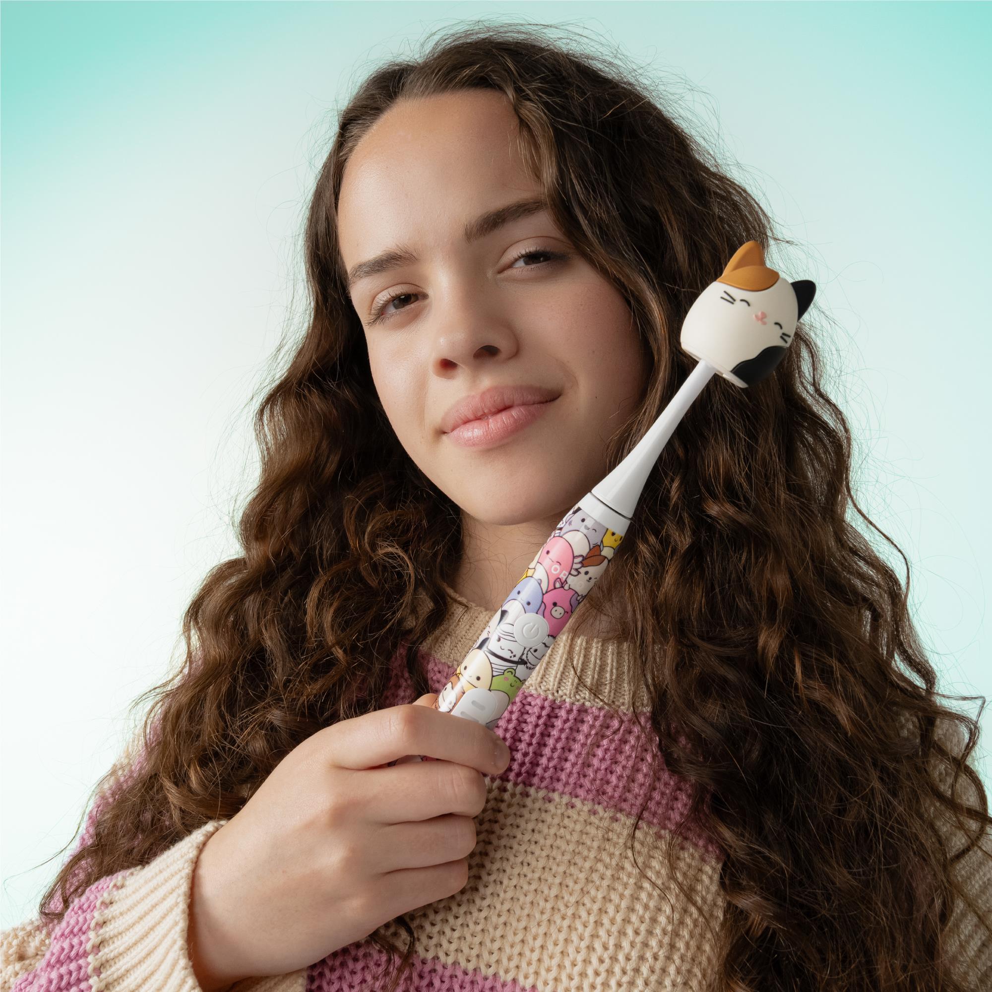 Ordo Sonic Squishmallows Rechargeable Electric Toothbrush (Squishmallows Cam & Squad)