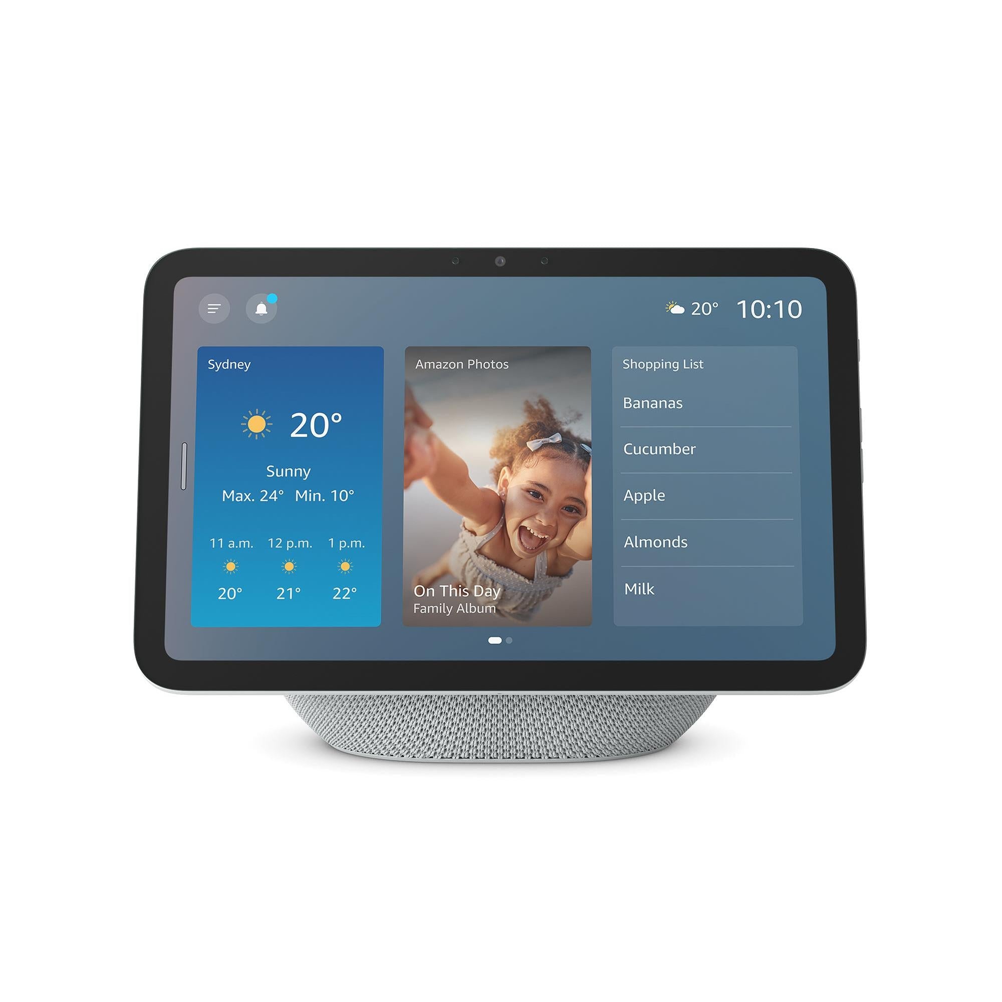 Amazon Echo Show 8 (Glacier White)[2025]
