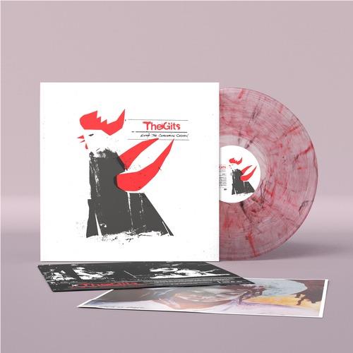 Enter: The Conqueing Chicken (Loser Edition Clear + Black + Red Hi-Melt Vinyl) - By: The Gits
