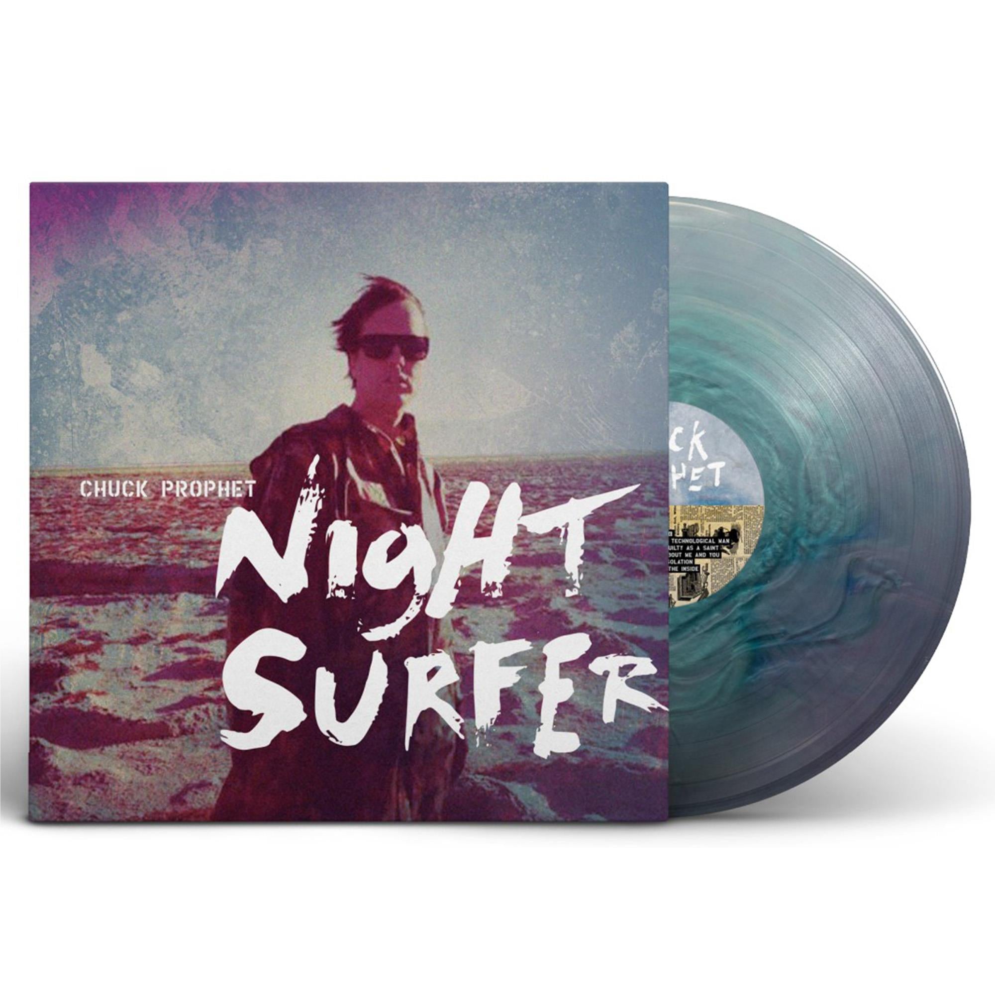 Night Surfer (10th Anniversary) (Twilight Wave Vinyl) - By: Chuck Prophet