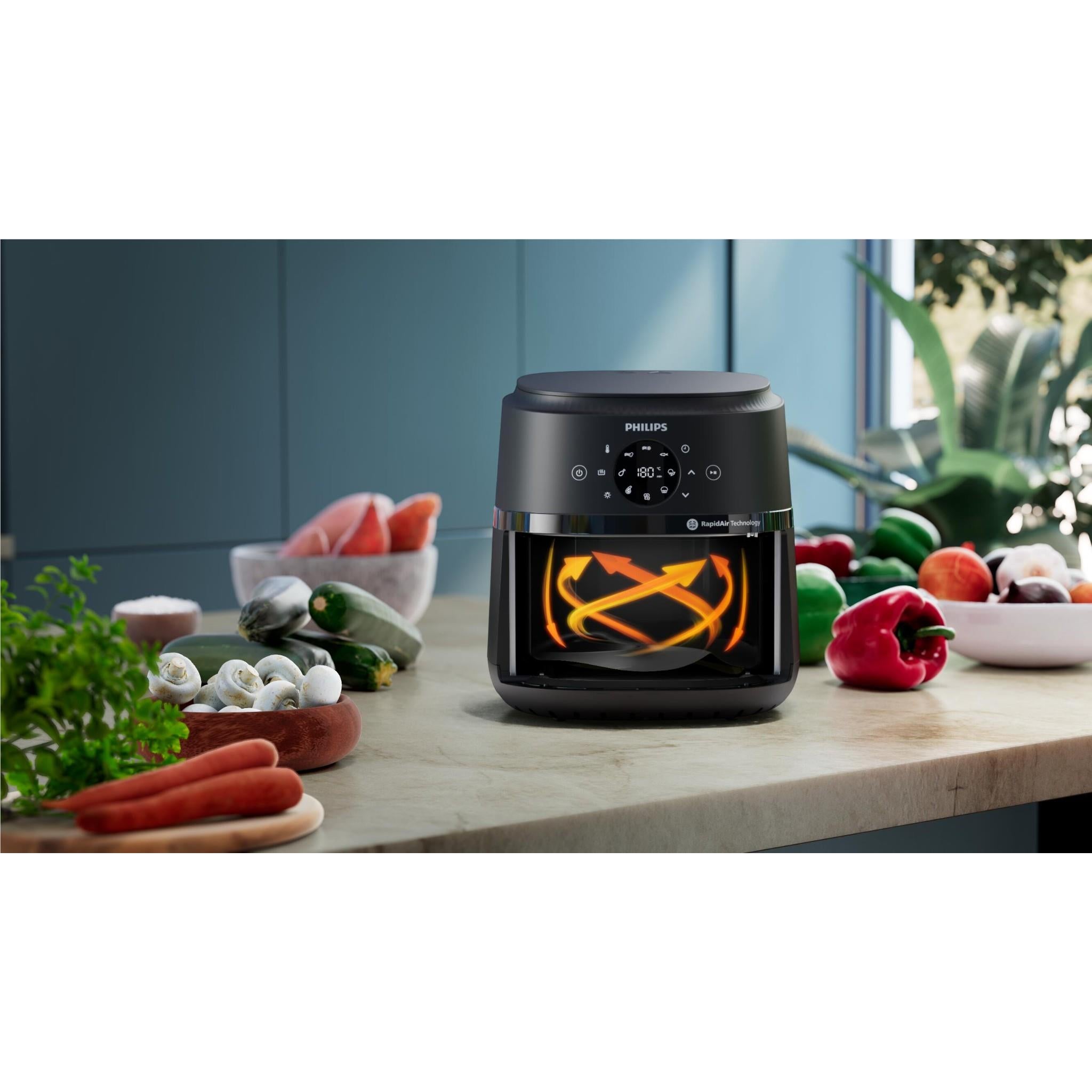 Philips 2000 Series 4.2L Airfryer (Black)