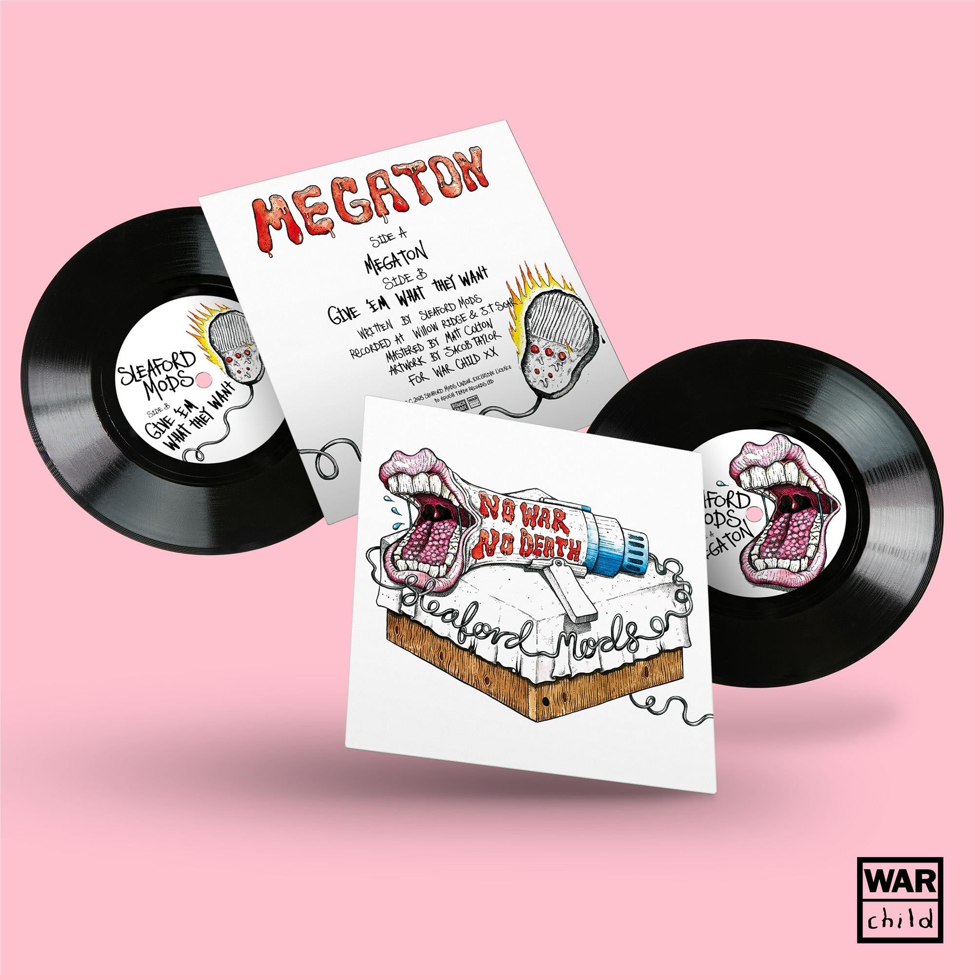 Megaton (7" Vinyl) - By: Sleaford Mods