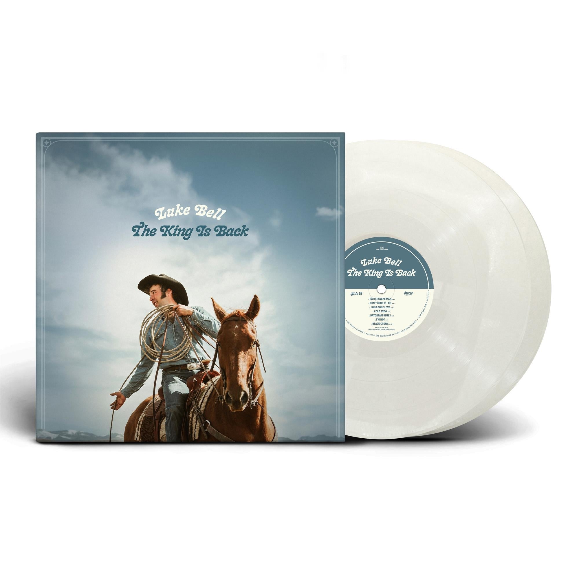 The King Is Back (Cloudy Coloured Vinyl) - By: Luke Bell