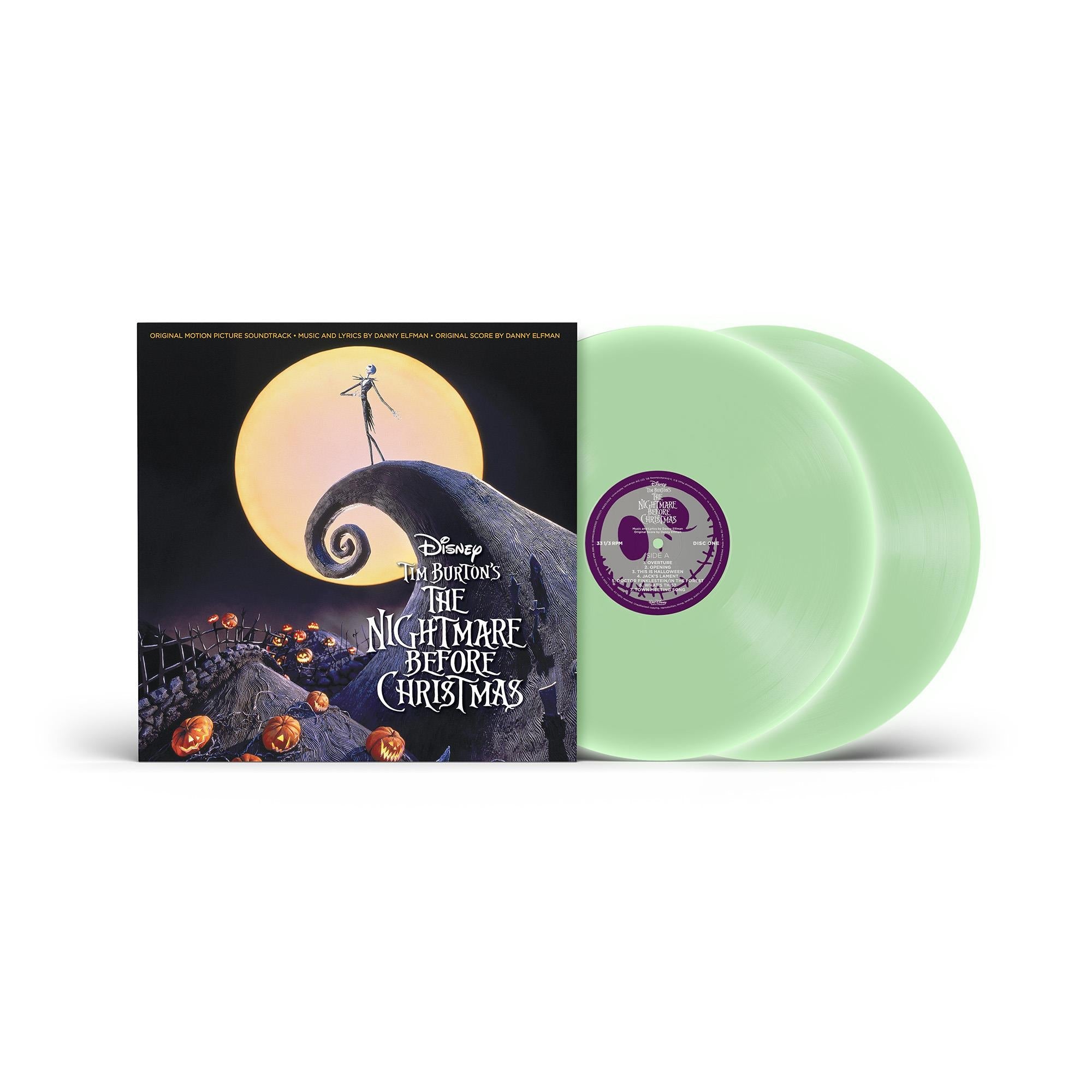 The Nightmare Before Christmas (Glow-In-The-Dark Vinyl) - By: Soundtrack And Various Artists