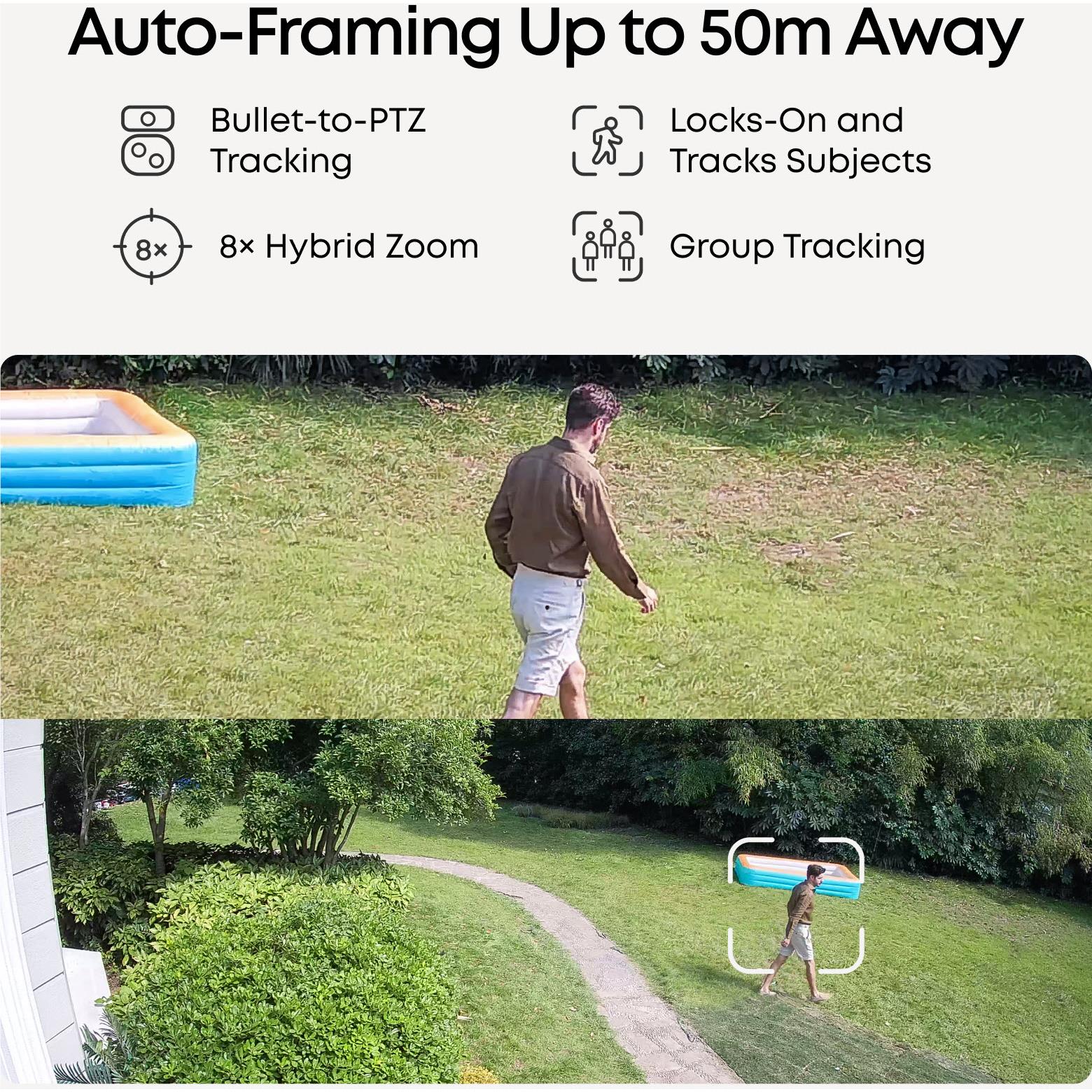 eufy S4 Max NVR POE 24/7 Security System [4 x PTZ Cameras]