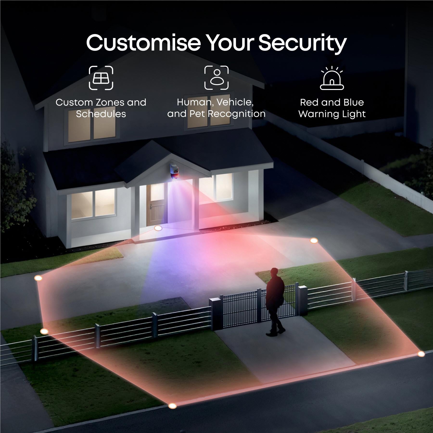 eufy E41 NVR POE 24/7 Security System [4 x Turret Cameras]