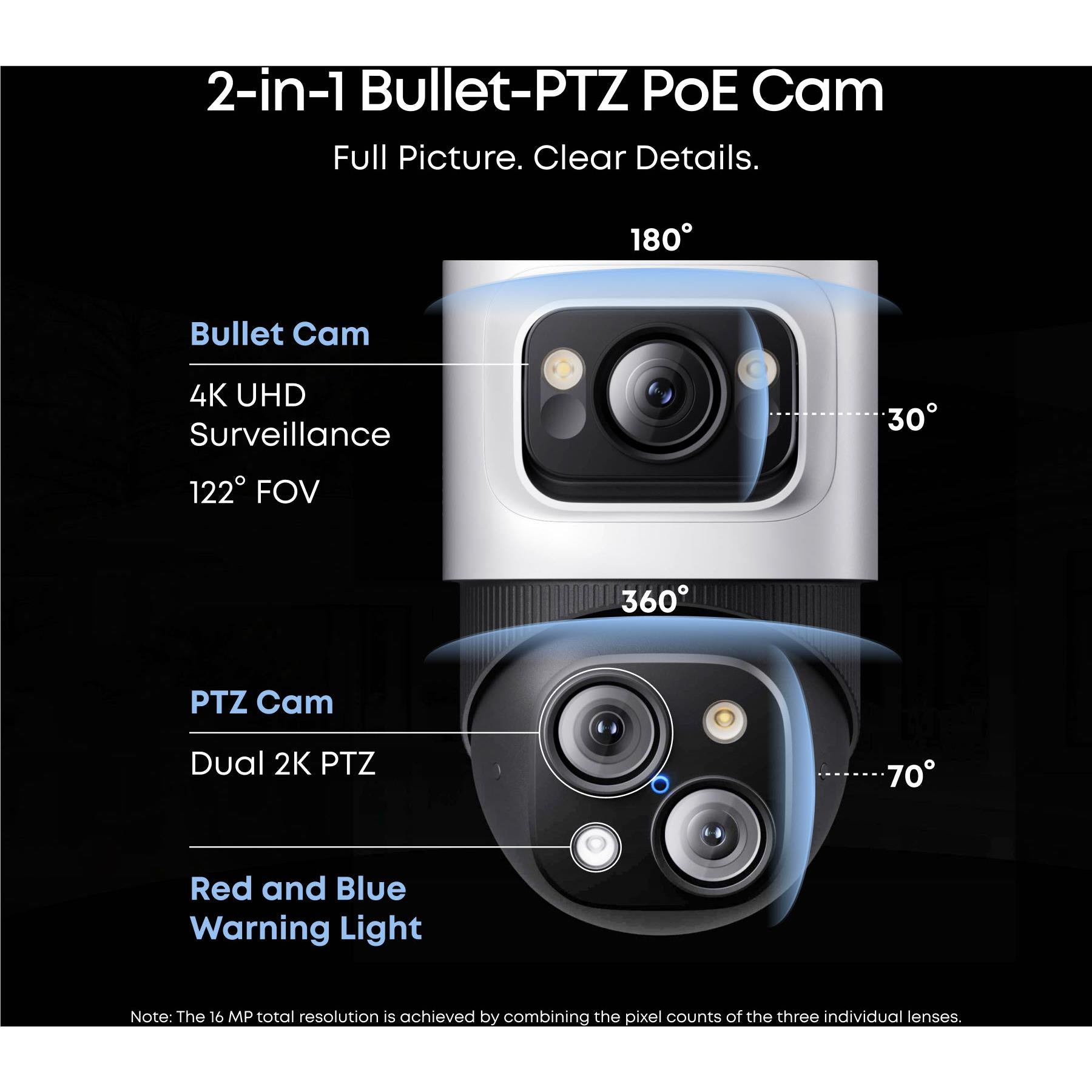 eufy S4 NVR POE PTZ Add-on Security Camera