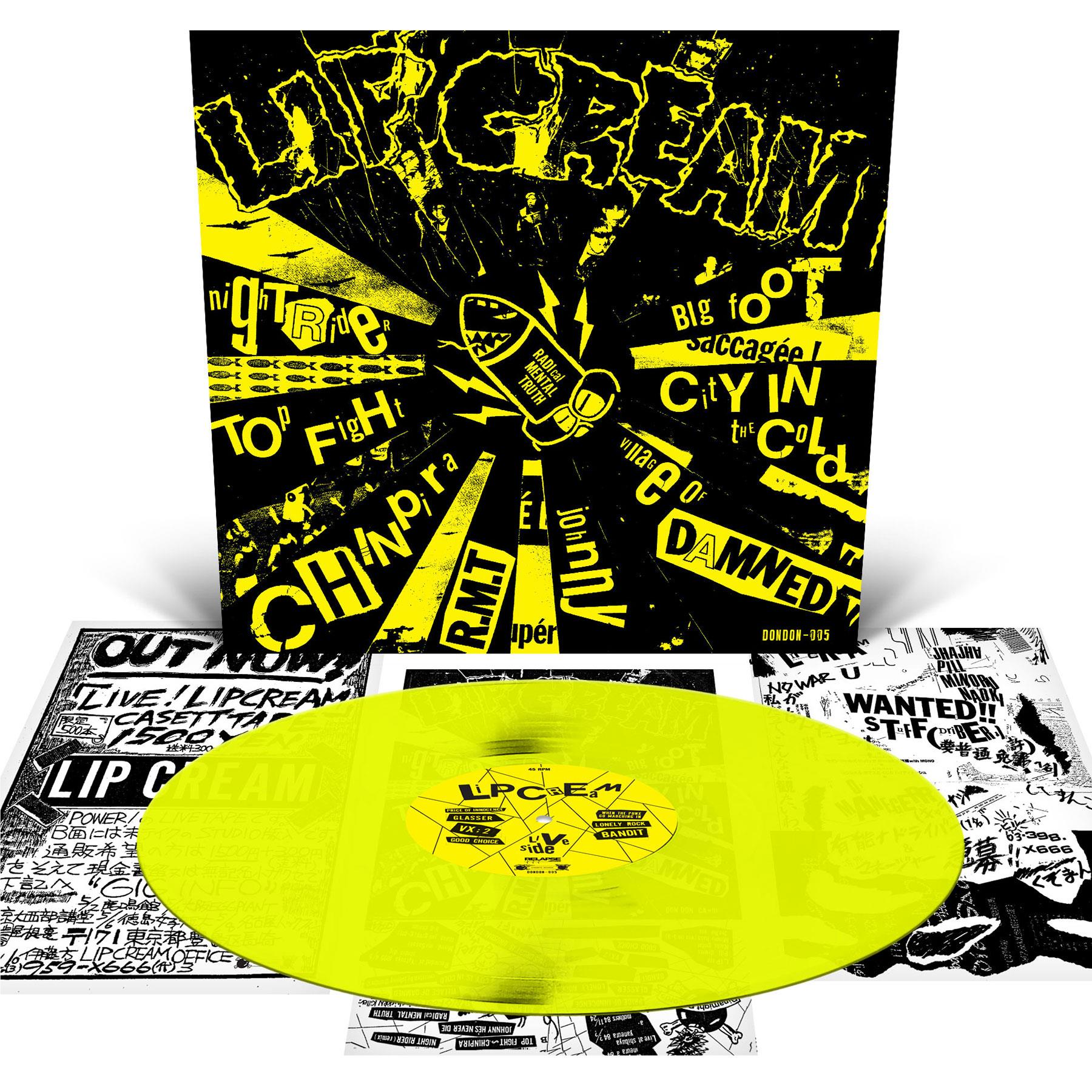 Big Foot Cassette (Yellow Vinyl) - By: Lip Cream