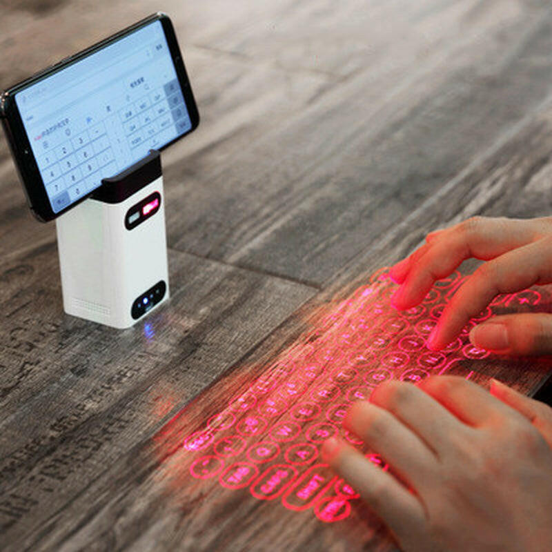 Virtual Laser Keyboard Bluetooth Wireless Projector Phone Keyboard for Computer Pad Laptop with Mouse Function