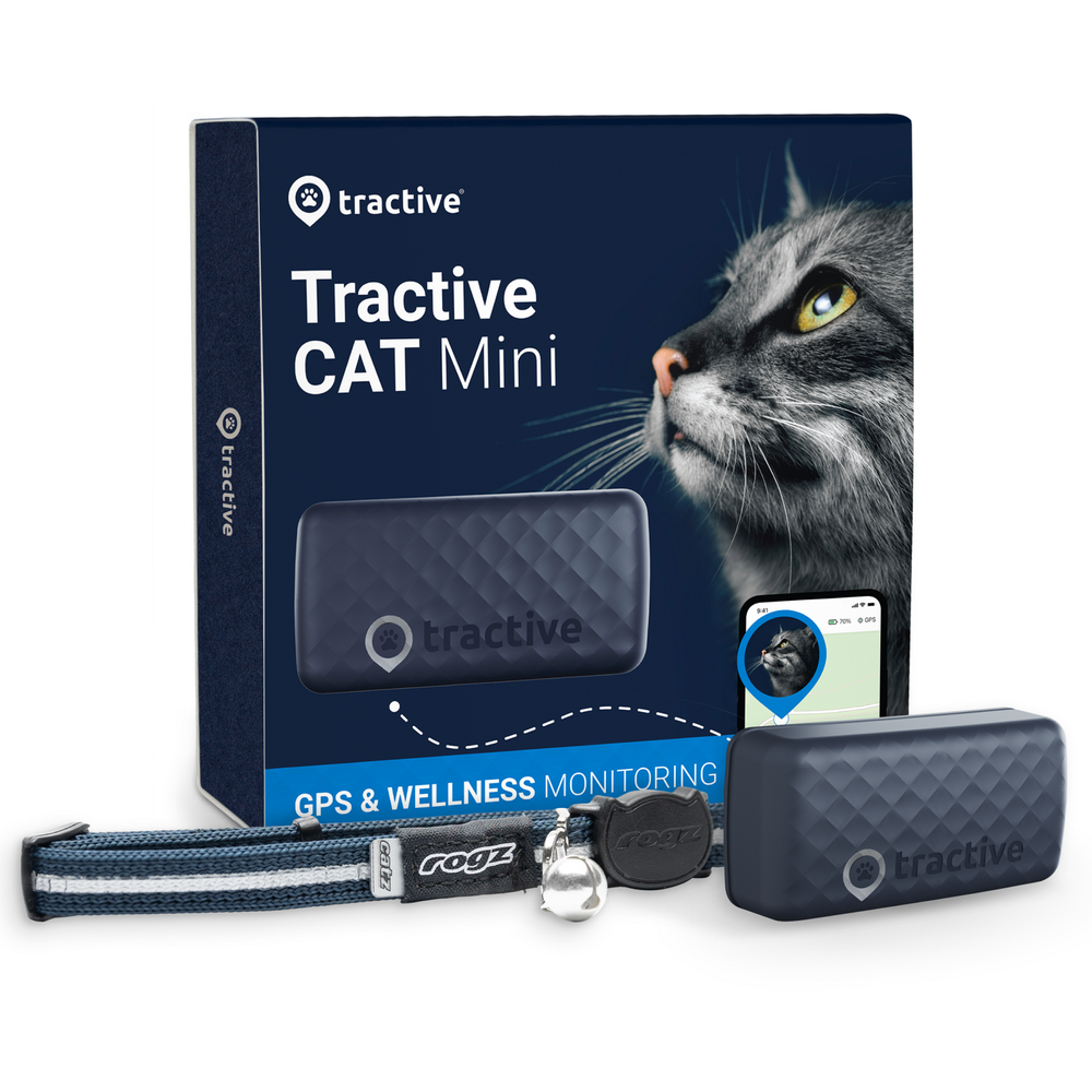 Flipside Tractive - GPS Tracker - Cat 4 Midnight Blue