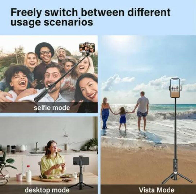 28" Portable Multifunctional Selfie Stick Tripod