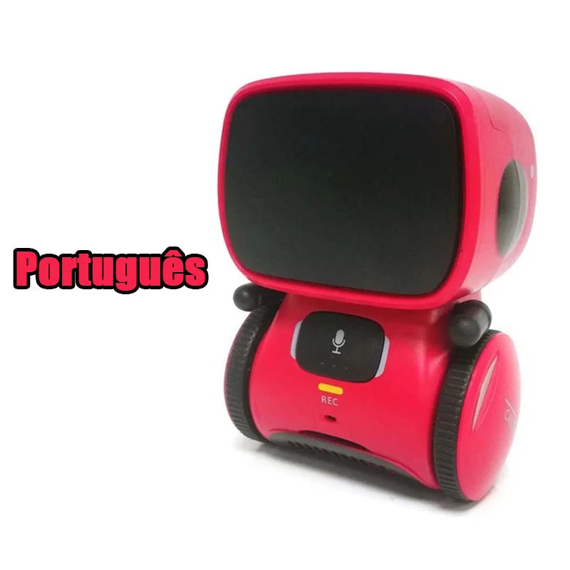 Interactive Voice-Controlled Smart Robot - Multiple Colours Portugal Red