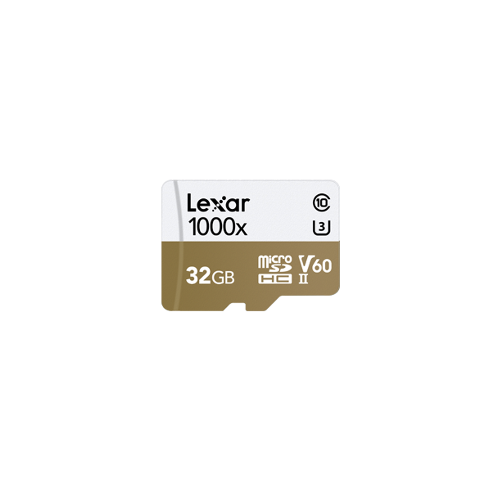 LEX-LSDMI32GCBAP1000 - Lexar Professional 1000x microSDHC/SDXC UHS-II 32GCB