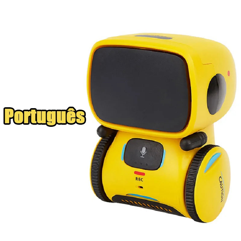 Interactive Voice-Controlled Smart Robot - Multiple Colours Portugal Yellow