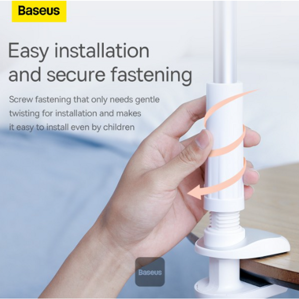 BAS91638 - Baseus Unlimited Adjustment Lazy Phone Holder Grey