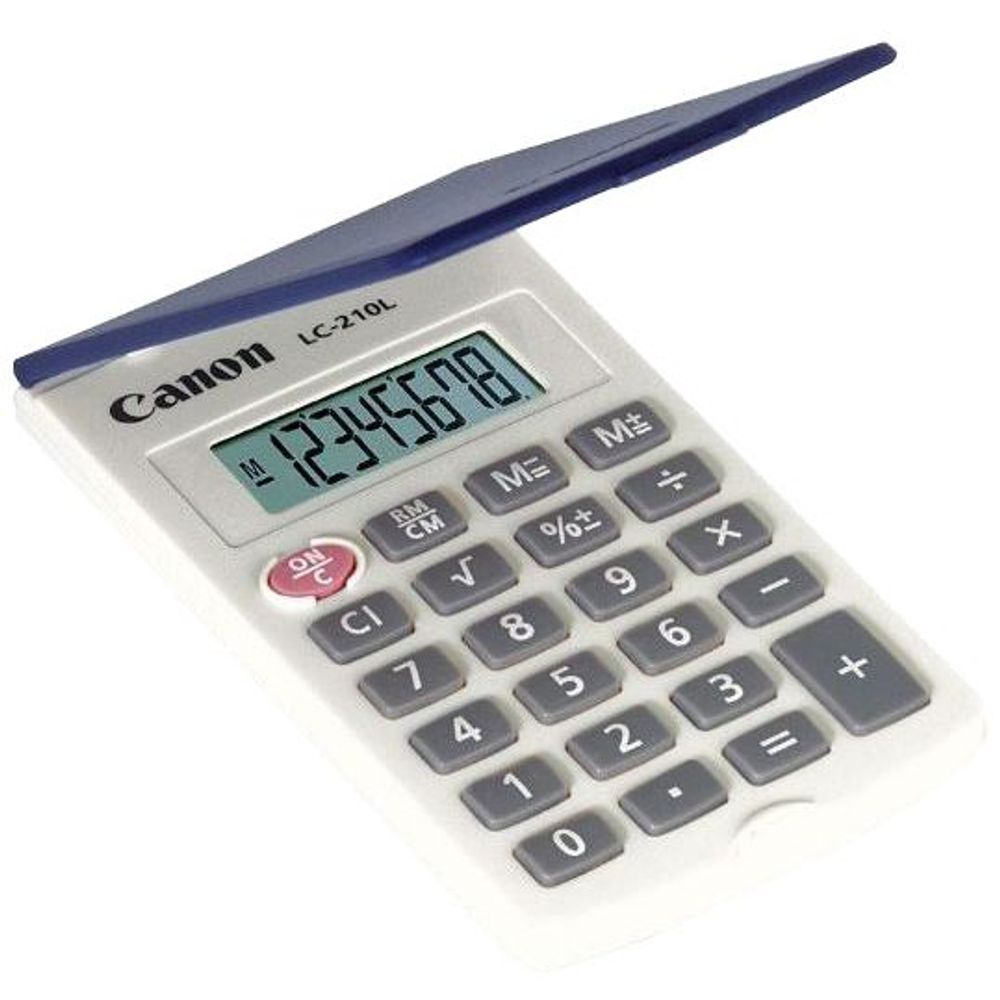 LC210L - Canon LC210L 8 Digit Small Handheld Calculator