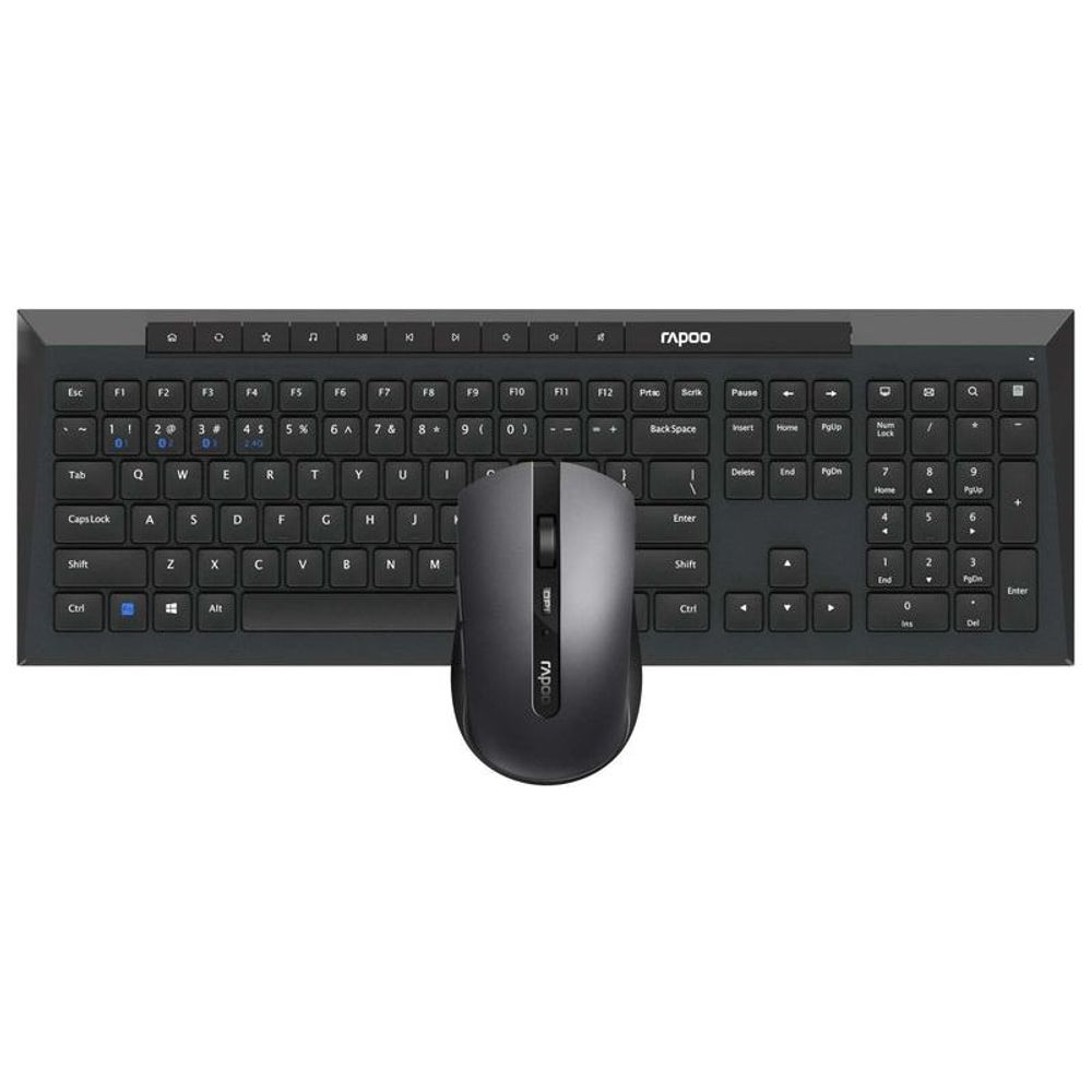 RAPOO-8210M - Rapoo 8210M Multi-mode Wireless Keyboard and Mouse