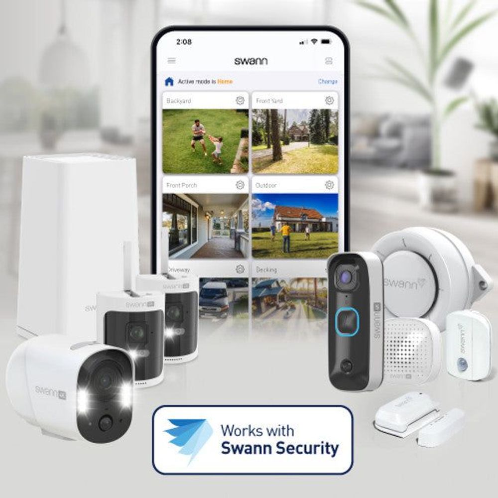 Swann MaxRanger4K™ Solar 4 Camera Security System with Longest Range Wireless | SWNVK-MR4KSD4