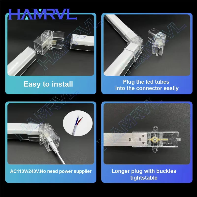 Hexagon LED Ceiling Lighting 110-240V