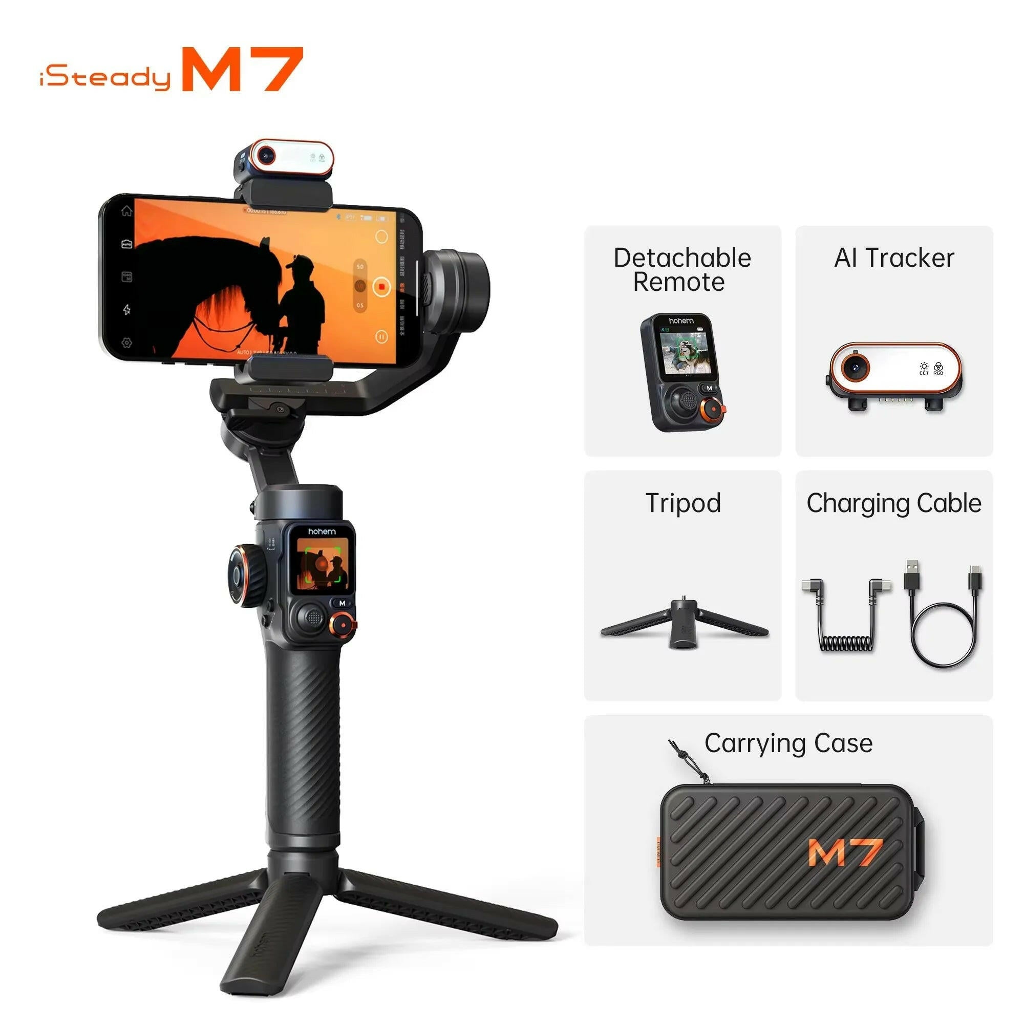 Hohem M7 iSteady 3-Axis Smartphone Gimbal Isteady M7