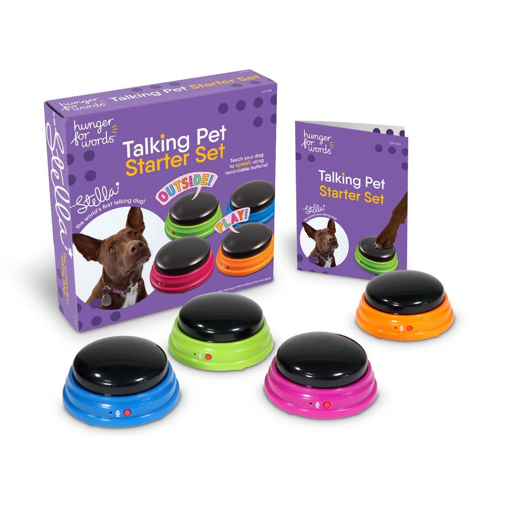 Flipside Hunger For Words - Talking Pet Starter Set