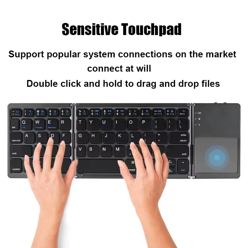 EDUP Wireless Bluetooth Folding Keyboard