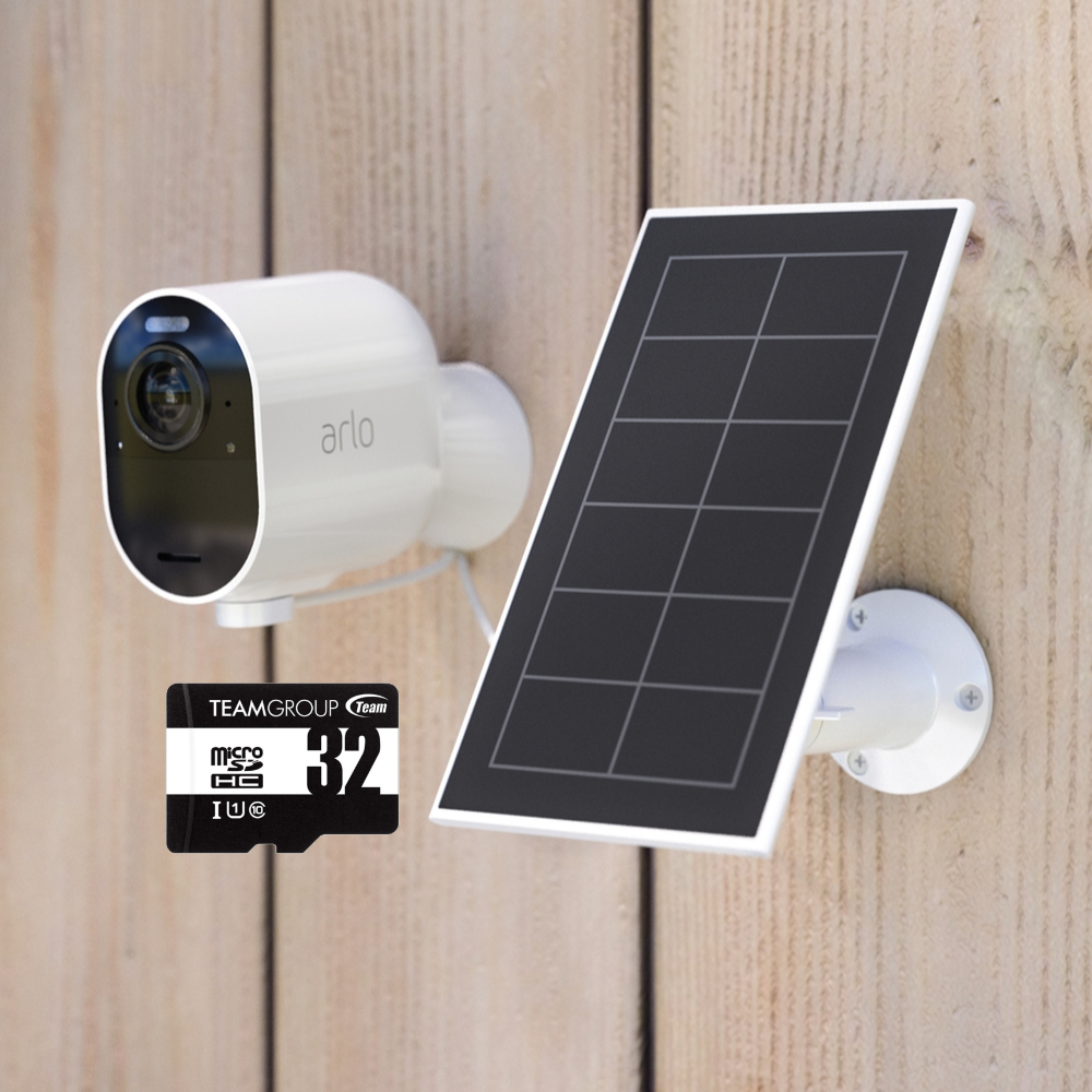 Arlo-Kit-U1-Solar- Arlo Ultra 2 8 Megapixel HD Network Camera, 32GB SD and Solar Panel