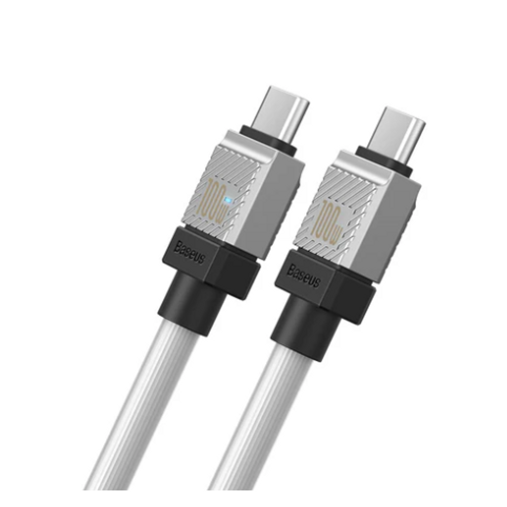 BAS01980 - Baseus Dynamic Series Fast Charging Data Cable Type-C to Type-C 100W 1m White