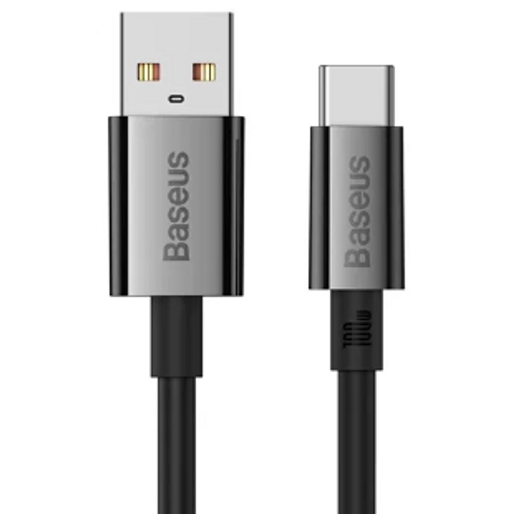 BAS31970 - Baseus Superior Series Fast Charging Data Cable USB to Type-C 100W 1m Cluster Black