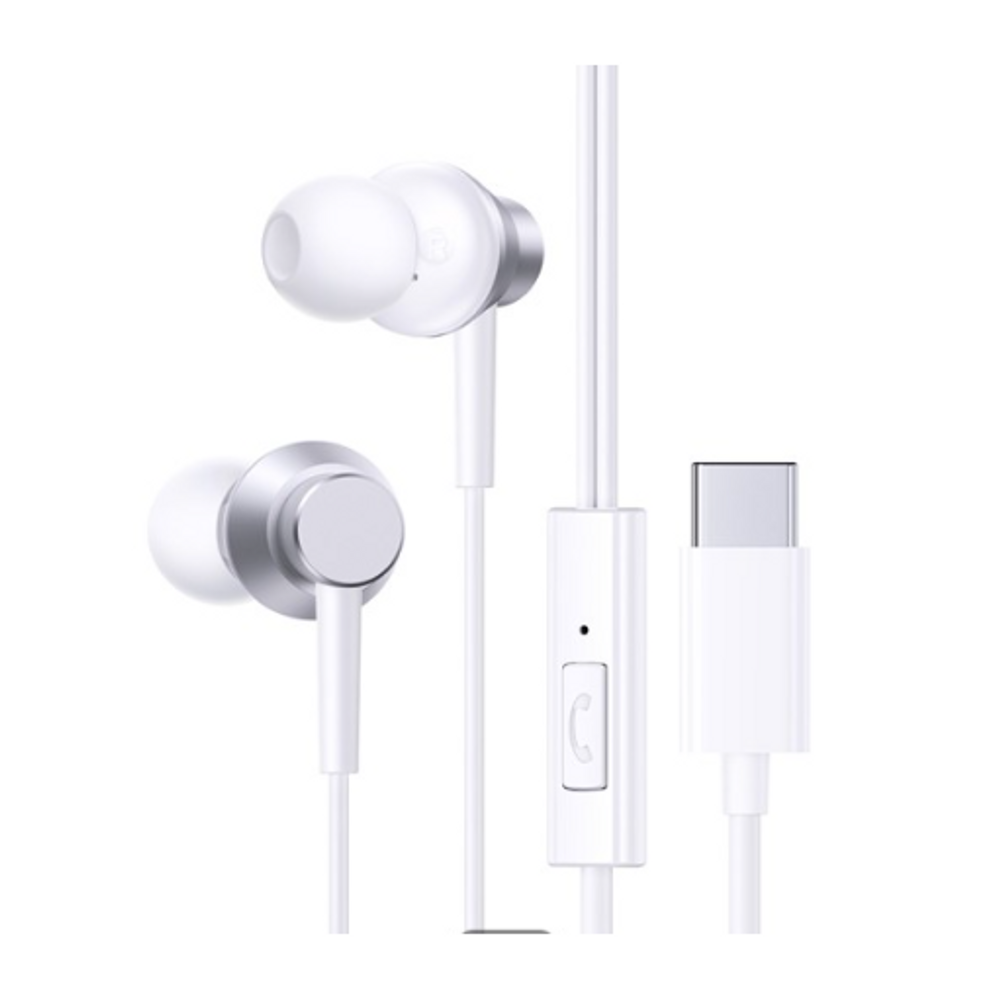 BAS45687 - Baseus Encok CZ11 Wired Earphones Moon White