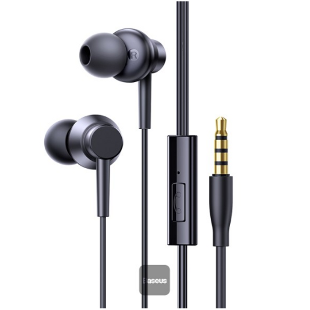 BAS45694 - Baseus Encok HZ11 Wired Earphones Cluster Black