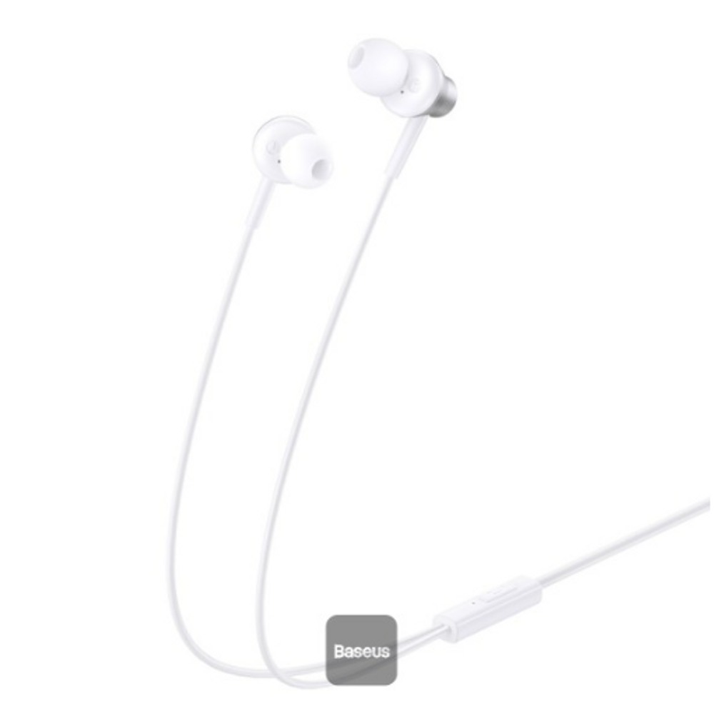 BAS45700 - Baseus Encok HZ11 Wired Earphones Moon White