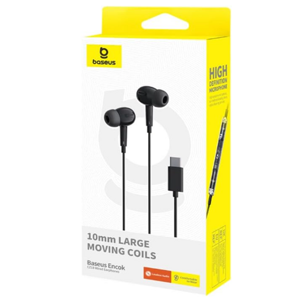 BAS55877 - Baseus Encok CZ18 Wired Earphones