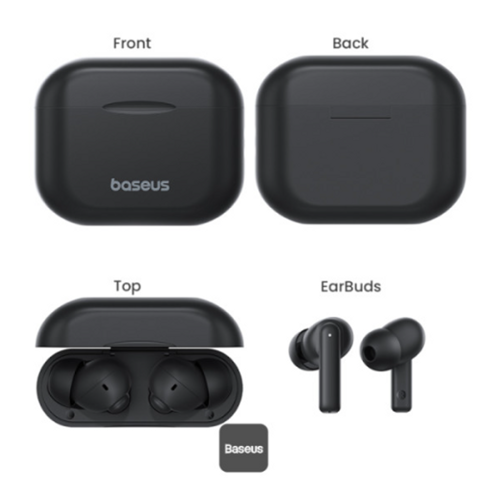 BAS58069 - Baseus Bowie E17 True Wireless Earphones Black