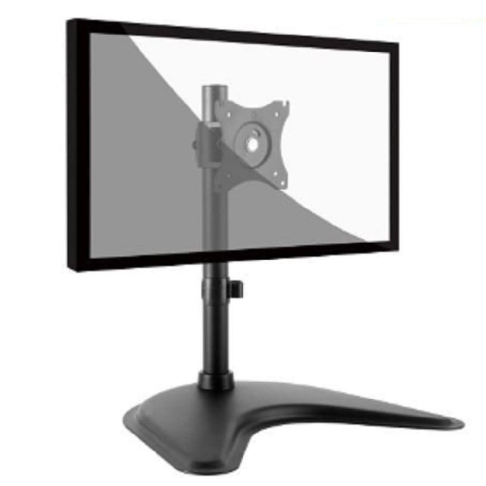 BT-LDT08-T01 - Bracom Essential Single Monitor Desktop Stand. Fit for most 13"-27" LCD monitors and screens. Free Standing